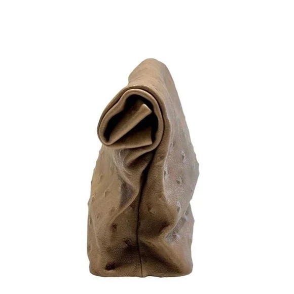 The Pyramid Stud Leather Lunch Clutch Bag  by Marie Turnor‎ -Hard to Find - Picture 4 of 6